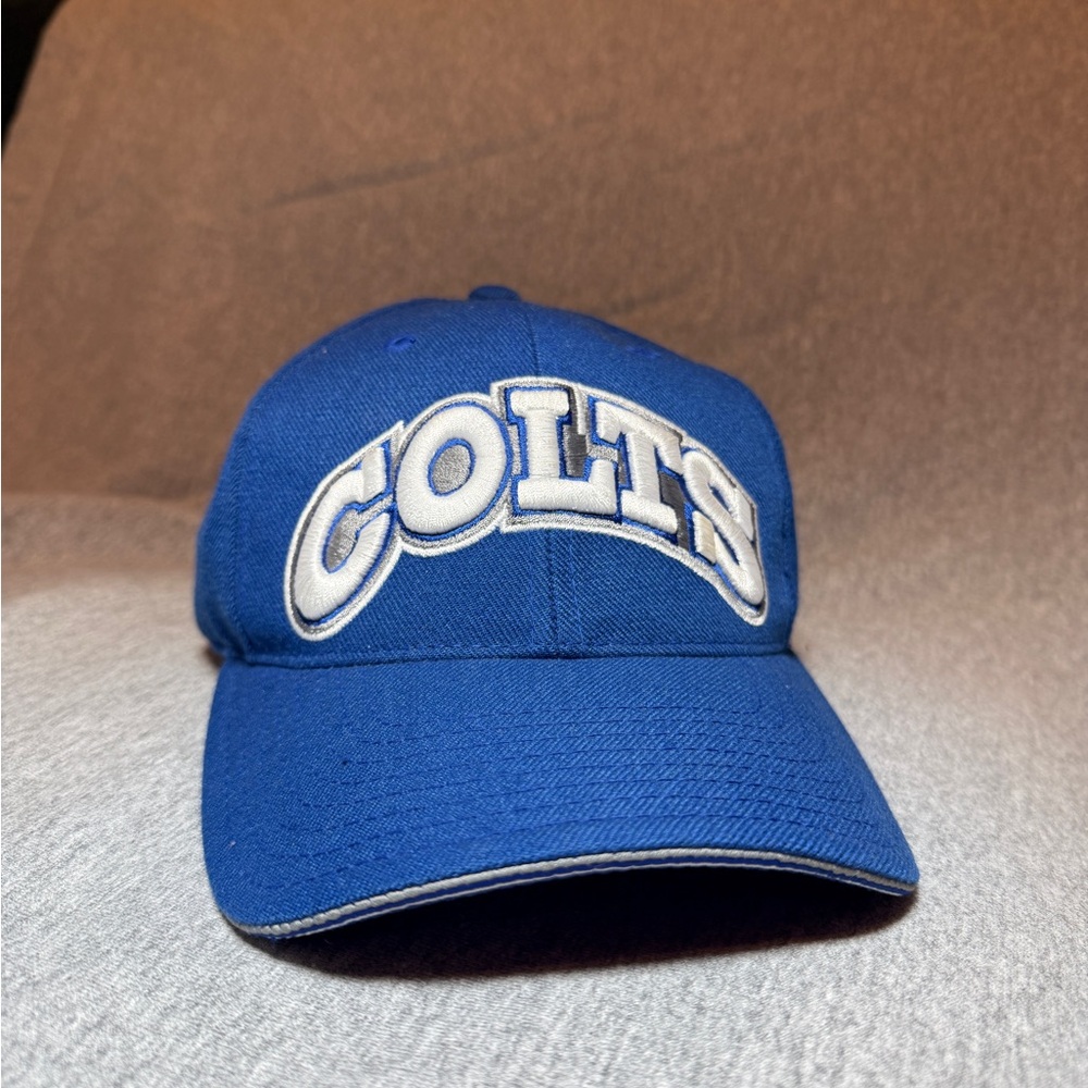 Vintage Authentic NFL Indianapolis Colts Embroidered Blue Baseball Cap